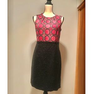 RACHEL BY RACHEL ROY Black&Pink Geometric Dress 6